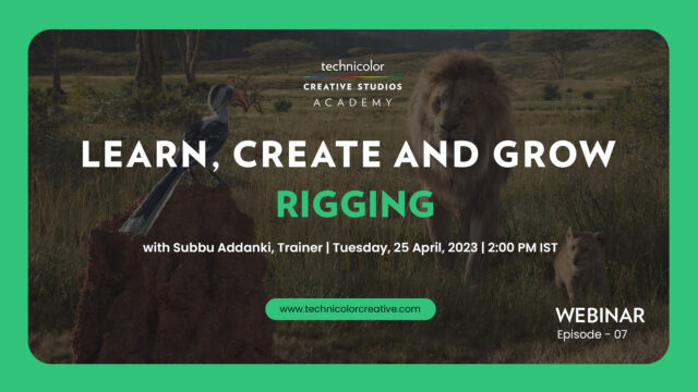 Learn, Create & Grow: Webinar on Rigging