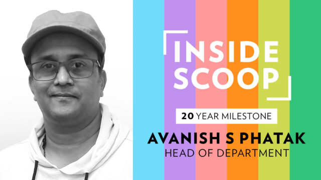 Inside Scoop | 20 for 20 with Avanish S Phatak, Head of Animation