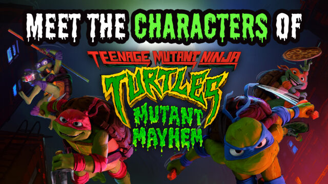 Characters of Teenage Mutant Ninja Turtles: Mutant Mayhem