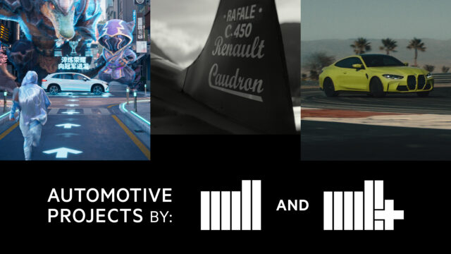Automotive Projects by The Mill & Mill+
